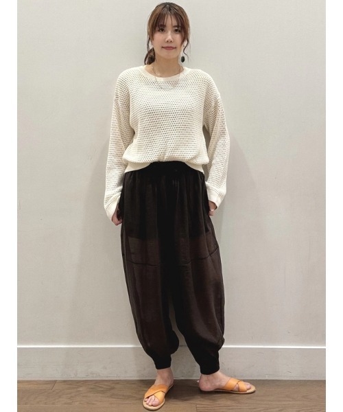 GAP(ギャップ)の「シアー パラシュート ジョガーパンツ(その他パンツ・レディース・ブラック/ブラウン・XS/S/M/L/XXS)」の16枚目の写真