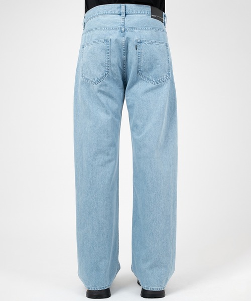 LAD MUSICIAN（ラッドミュージシャン）の「11.5oz BLEACH DENIM STRAIGHT PANTS（デニムパンツ・メンズ・ブルー系・42/46/44）」の4枚目の写真