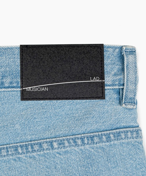 LAD MUSICIAN（ラッドミュージシャン）の「11.5oz BLEACH DENIM STRAIGHT PANTS（デニムパンツ・メンズ・ブルー系・42/46/44）」の9枚目の写真