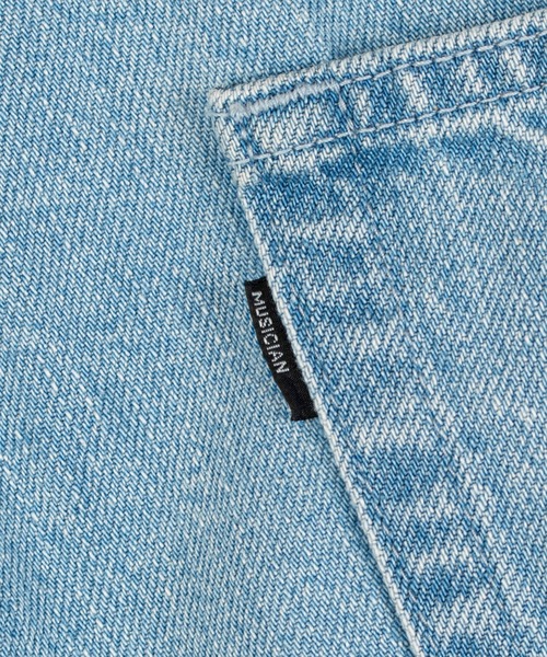 LAD MUSICIAN（ラッドミュージシャン）の「11.5oz BLEACH DENIM STRAIGHT PANTS（デニムパンツ・メンズ・ブルー系・42/46/44）」の10枚目の写真