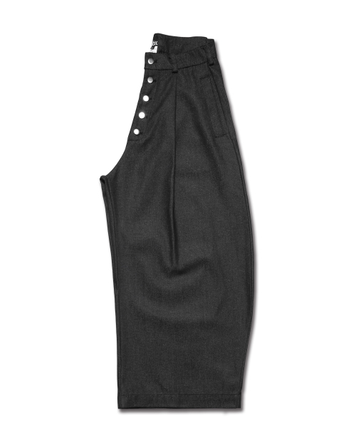 ROCKPSYCHO(ロックサイコ)の「ワイドカーブデニムパンツ002(デニムパンツ・メンズ・ブラック・MEDIUM/LARGE)」の2枚目の写真