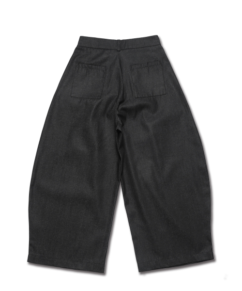 ROCKPSYCHO(ロックサイコ)の「ワイドカーブデニムパンツ002(デニムパンツ・メンズ・ブラック・MEDIUM/LARGE)」の3枚目の写真