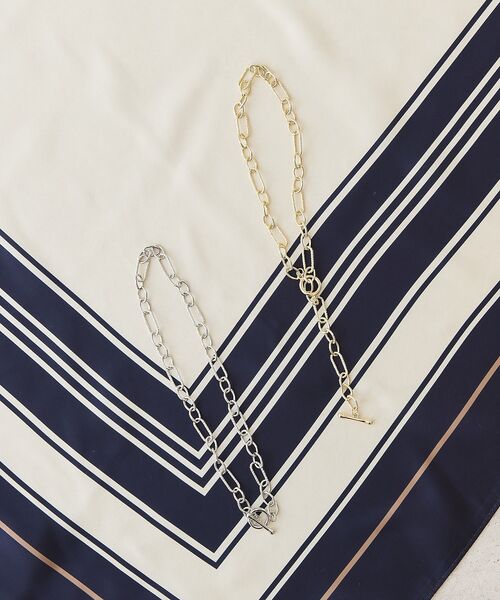 AMERICAN HOLIC(アメリカンホリック)の「チェーンMIXデザインネックレス(ネックレス・レディース・シルバー/ゴールド・FREE)」の3枚目の写真