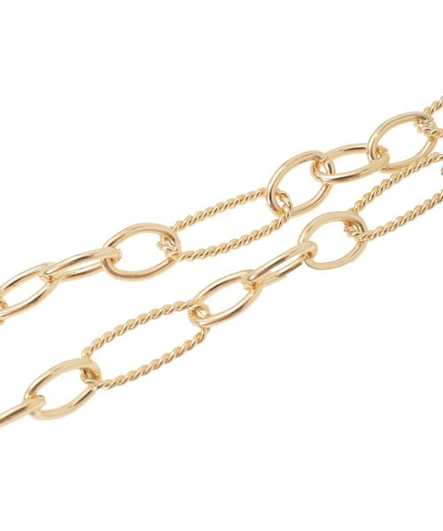 AMERICAN HOLIC(アメリカンホリック)の「チェーンMIXデザインネックレス(ネックレス・レディース・シルバー/ゴールド・FREE)」の8枚目の写真