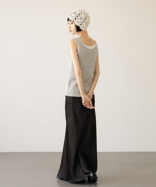 LOWRYS FARM(ローリーズファーム)の「クロシェビーニー 636372(ニットキャップ/ビーニー・レディース・ホワイト/ブラック・FREE)」の4枚目の写真