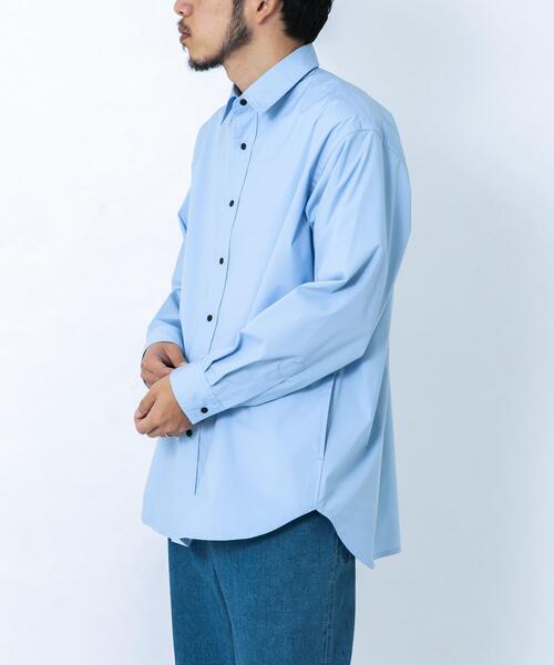 EKAL（エカル）の「エステネージュ ロングスリーブシャツ（シャツ/ブラウス・メンズ・ブルー系その他/ライトブルー・MEDIUM）」の4枚目の写真