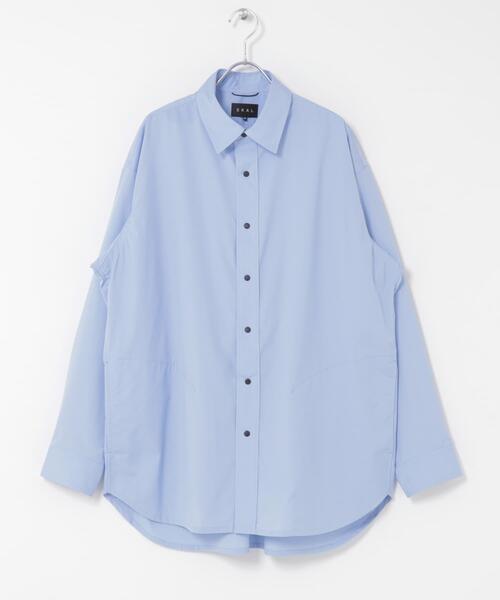 EKAL（エカル）の「エステネージュ ロングスリーブシャツ（シャツ/ブラウス・メンズ・ブルー系その他/ライトブルー・MEDIUM）」の13枚目の写真