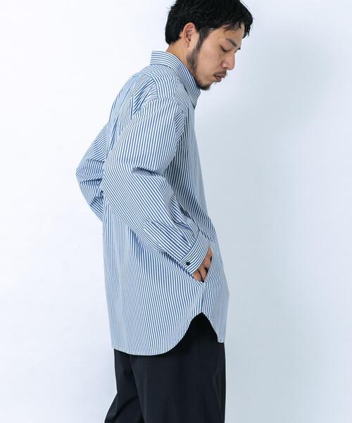 EKAL（エカル）の「エステネージュ ロングスリーブシャツ（シャツ/ブラウス・メンズ・ブルー系その他/ライトブルー・MEDIUM）」の21枚目の写真