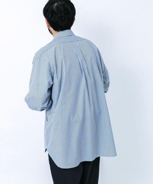 EKAL（エカル）の「エステネージュ ロングスリーブシャツ（シャツ/ブラウス・メンズ・ブルー系その他/ライトブルー・MEDIUM）」の22枚目の写真