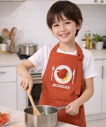 A BAG OF CHIPS（アバッグオブチップス）の「KIDS　プリントエプロン（エプロン）」