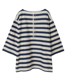 CURRENTAGE（カレンテージ）の「Russel Stripe T shirt（Tシャツ/カットソー）」