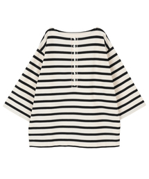 CURRENTAGE（カレンテージ）の「Russel Stripe T shirt（Tシャツ/カットソー）」