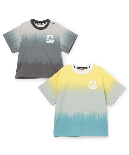 XLARGE KIDS(エクストララージキッズ)の「OG グラデーションタイダイ半袖Tシャツ(Tシャツ/カットソー・キッズ・イエロー/グレー・90cm/110cm/120cm/130cm/100cm/80cm/140cm)」の6枚目の写真