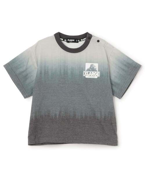 XLARGE KIDS(エクストララージキッズ)の「OG グラデーションタイダイ半袖Tシャツ(Tシャツ/カットソー・キッズ・イエロー/グレー・90cm/110cm/120cm/130cm/100cm/80cm/140cm)」の7枚目の写真