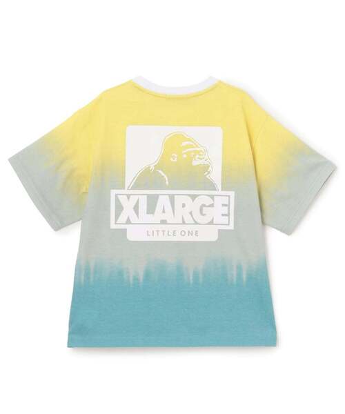 XLARGE KIDS(エクストララージキッズ)の「OG グラデーションタイダイ半袖Tシャツ(Tシャツ/カットソー・キッズ・イエロー/グレー・90cm/110cm/120cm/130cm/100cm/80cm/140cm)」の8枚目の写真