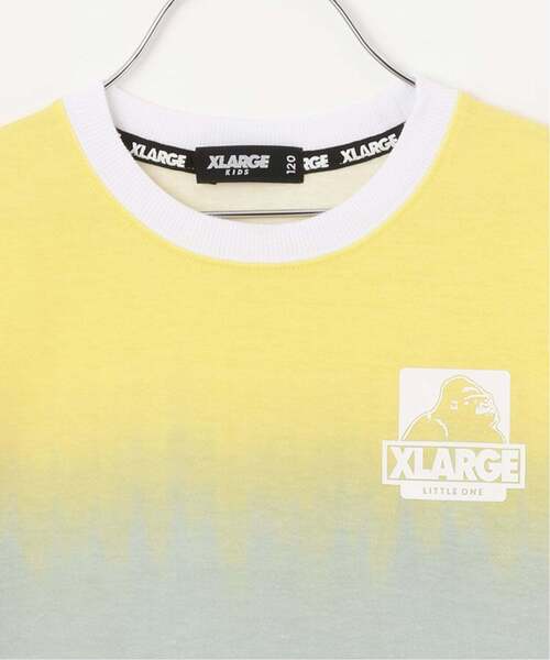 XLARGE KIDS(エクストララージキッズ)の「OG グラデーションタイダイ半袖Tシャツ(Tシャツ/カットソー・キッズ・イエロー/グレー・90cm/110cm/120cm/130cm/100cm/80cm/140cm)」の9枚目の写真