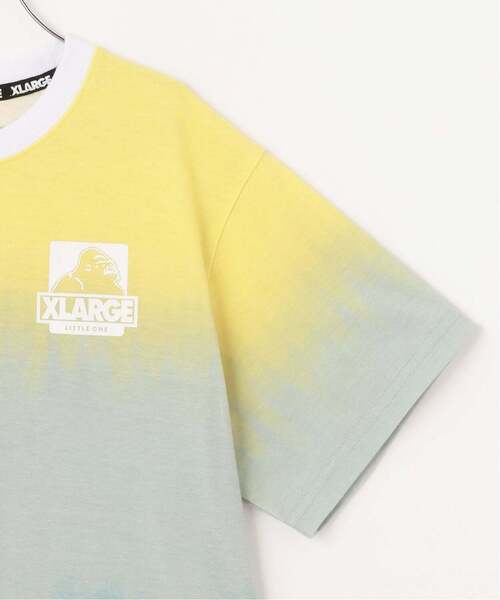 XLARGE KIDS(エクストララージキッズ)の「OG グラデーションタイダイ半袖Tシャツ(Tシャツ/カットソー・キッズ・イエロー/グレー・90cm/110cm/120cm/130cm/100cm/80cm/140cm)」の11枚目の写真