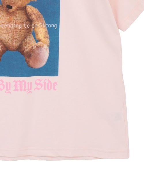Candy Stripper（キャンディストリッパー）の「STAY BY MY SIDE BIG Tシャツ（Tシャツ/カットソー・レディース・ライトブルー/ブラック/オフホワイト/ピンク・FREE）」の8枚目の写真