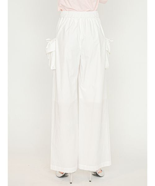 SORIN（ソリン　）の「Design Pockets Wide Pants/デザインポケットワイドパンツ（その他パンツ・レディース・ホワイト/ライトブルー・36/38）」の16枚目の写真