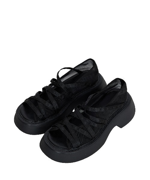 Ameri（アメリ）の「MEDI MARY JANE SHEER SANDAL（サンダル・レディース・チェリーピンク/シルバー/ブラック・SMALL/MEDIUM/LARGE）」の19枚目の写真