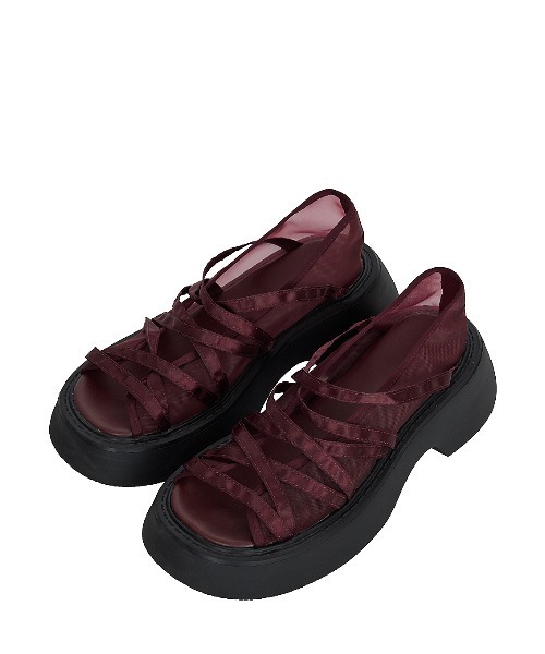 Ameri（アメリ）の「MEDI MARY JANE SHEER SANDAL（サンダル・レディース・チェリーピンク/シルバー/ブラック・SMALL/MEDIUM/LARGE）」の20枚目の写真