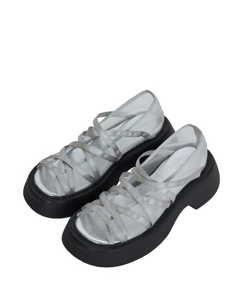 Ameri（アメリ）の「MEDI MARY JANE SHEER SANDAL（サンダル・レディース・チェリーピンク/シルバー/ブラック・SMALL/MEDIUM/LARGE）」の21枚目の写真
