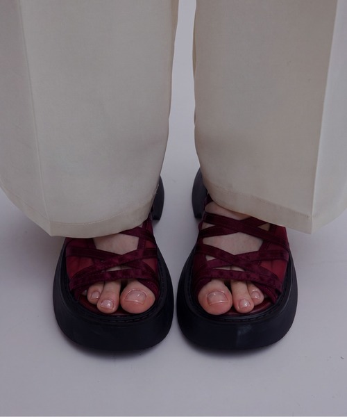 MEDI MARY JANE SHEER SANDAL（サンダル）｜Ameri（アメリ）の