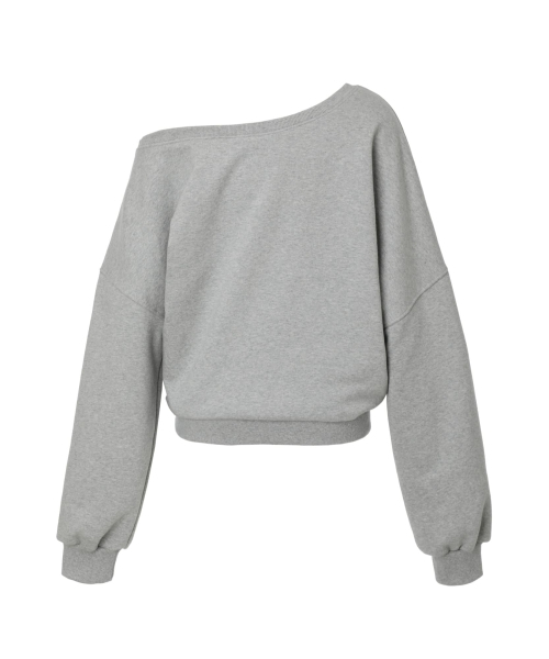 KHAKIPOINT（カーキポイント）の「Lettering Sweat Shirt (gray)（スウェット・レディース・その他・FREE）」の3枚目の写真