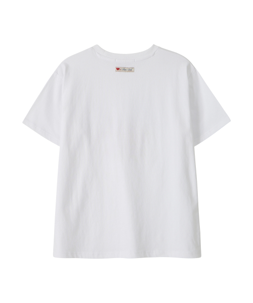BITTER CELLS(ビターセルズ)の「リリークォーツT-ホワイト(Tシャツ/カットソー・レディース・その他・SMALL/MEDIUM/LARGE)」の3枚目の写真
