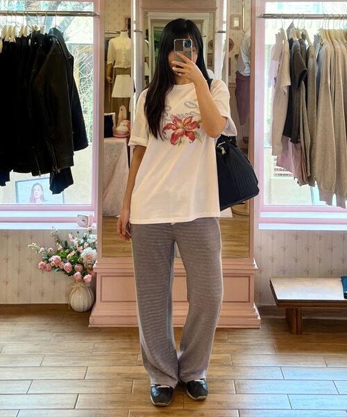 BITTER CELLS(ビターセルズ)の「リリークォーツT-ホワイト(Tシャツ/カットソー・レディース・その他・SMALL/MEDIUM/LARGE)」の4枚目の写真