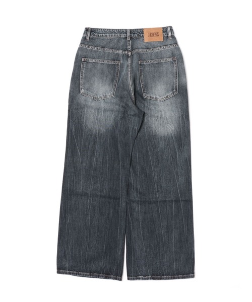 Chikashitsu +(チカシツプラス)の「【Chikashitsu +】washed slim denim pants / 【チカシツプラス】ウォッシュスリムデニムパンツ<着用動画あり>(デニムパンツ・メンズ・ブルー・M/S/XS)」の22枚目の写真