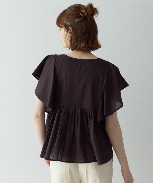 URBAN RESEARCH Sonny Label(アーバンリサーチサニーレーベル)の「スパンコールエンブロイダリーブラウス(シャツ/ブラウス・レディース・ブラック/オフホワイト/グリーン系その他/オレンジ・FREE)」の18枚目の写真