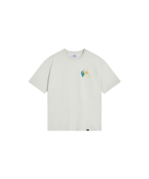 EMIS(イミス)の「COASTAL EMBROIDERY T-SHIRT(Tシャツ/カットソー・レディース・ネイビー/ライトブルー/ホワイト系その他/ホワイト・FREE)」の2枚目の写真