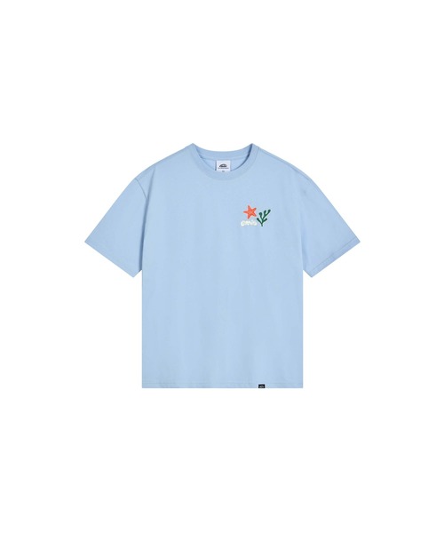 EMIS(イミス)の「COASTAL EMBROIDERY T-SHIRT(Tシャツ/カットソー・レディース・ネイビー/ライトブルー/ホワイト系その他/ホワイト・FREE)」の3枚目の写真