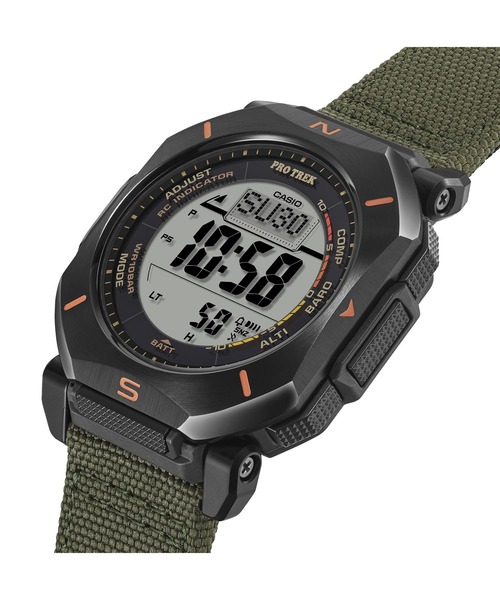 PRO TREK(プロトレック)の「Climber Line(クライマーライン) / 電波ソーラー / PRW-69YB-3JF(デジタル腕時計・メンズ・グリーン・FREE)」の15枚目の写真
