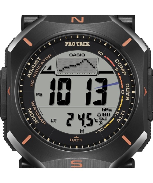 PRO TREK(プロトレック)の「Climber Line(クライマーライン) / 電波ソーラー / PRW-69YB-3JF(デジタル腕時計・メンズ・グリーン・FREE)」の13枚目の写真