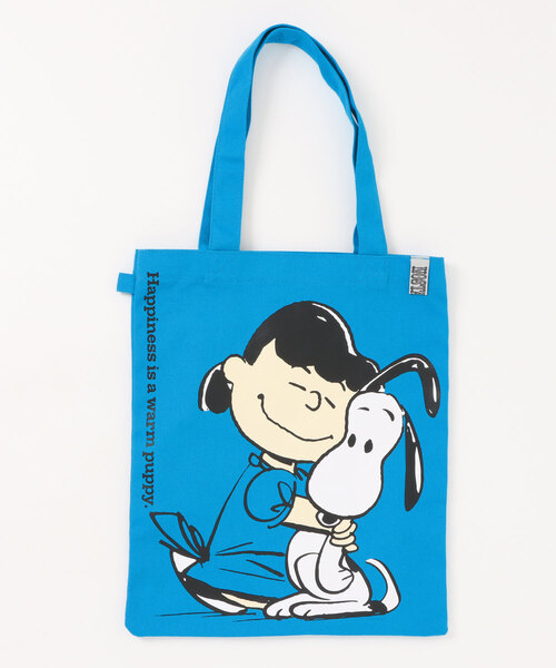 PEANUTS(ピーナッツ)の「【 PEANUTS NOSTALGICA 】 ノスタルジカ ヴィンテージ ピーナッツ カラーキャンバストートバッグ 26S4(トートバッグ・レディース・グリーン/レッド/ライトパープル/オレンジ/ライトイエロー/ブルー・FREE)」の3枚目の写真