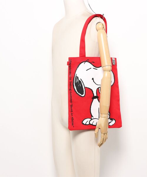PEANUTS(ピーナッツ)の「【 PEANUTS NOSTALGICA 】 ノスタルジカ ヴィンテージ ピーナッツ カラーキャンバストートバッグ 26S4(トートバッグ・レディース・グリーン/レッド/ライトパープル/オレンジ/ライトイエロー/ブルー・FREE)」の15枚目の写真