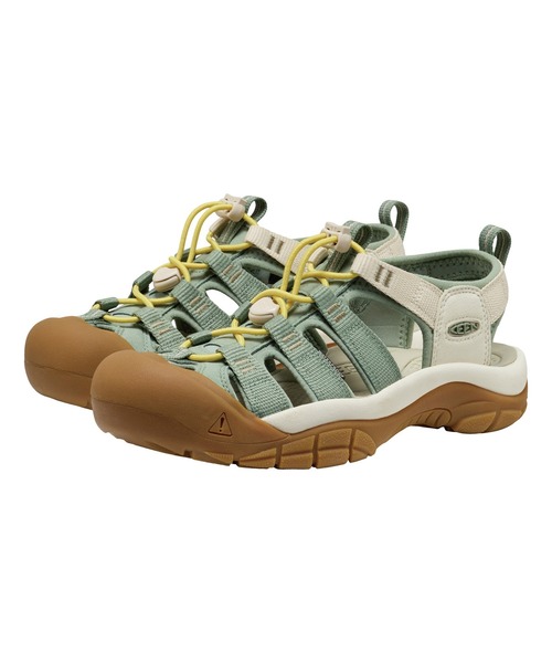 KEEN(キーン)の「NEWPORT H2 / ニューポート エイチツー / レディース サンダル(サンダル・レディース・ライトグリーン・26cm/25.5cm/25cm/24.5cm/24cm/23.5cm/23cm/22.5cm)」の2枚目の写真