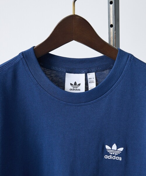 adidas(アディダス)の「【adidas / アディダス】トレフォイル エッセンシャルズ 半袖Tシャツ / ユニセックス /KSO01(Tシャツ/カットソー・メンズ・グレー/ネイビー・M/XL/L)」の18枚目の写真