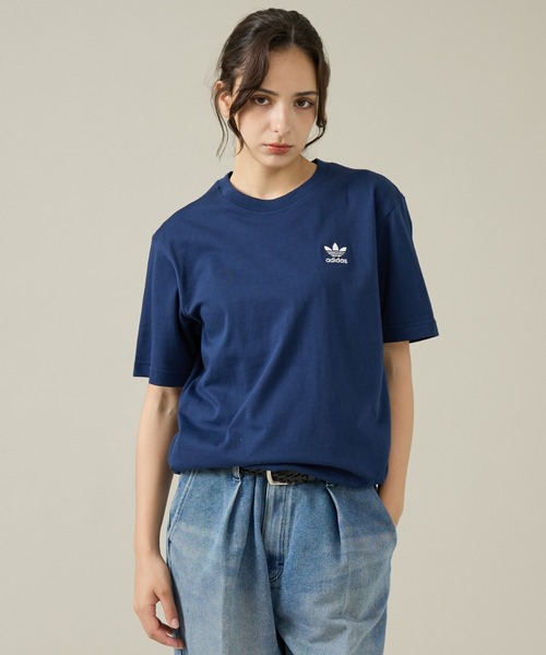 adidas(アディダス)の「【adidas / アディダス】トレフォイル エッセンシャルズ 半袖Tシャツ / ユニセックス /KSO01(Tシャツ/カットソー・メンズ・グレー/ネイビー・M/XL/L)」の1枚目の写真