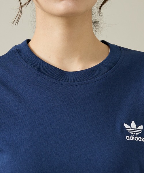 adidas(アディダス)の「【adidas / アディダス】トレフォイル エッセンシャルズ 半袖Tシャツ / ユニセックス /KSO01(Tシャツ/カットソー・メンズ・グレー/ネイビー・M/XL/L)」の5枚目の写真