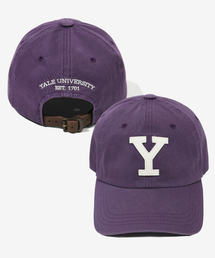 YALE（イェール）の「レザーストラップキャップ_パープル（キャップ）」