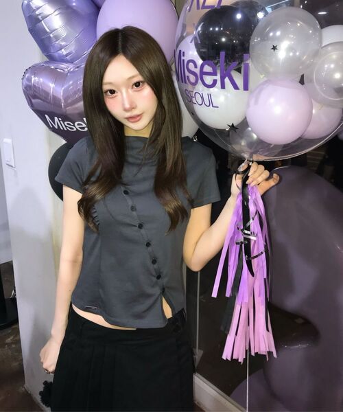 Miseki SEOUL(ミセキソウル)の「Pleats mini skort BLACK(その他パンツ・レディース・その他・1/2)」の8枚目の写真