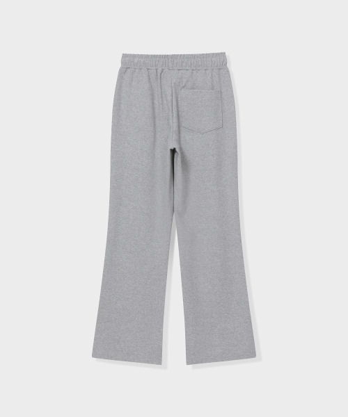 GRUNDEN（グルンデン）の「MILD BOOTCUT PANTS (MELANGE GREY)（スウェットパンツ・レディース・その他・OS）」の3枚目の写真