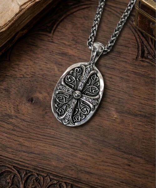 GA Oval Cross Necklace（ネックレス）｜GALLIS ADDICTION（ガリス