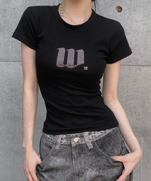 KsG(ケーエスジー)の「wing stud t-shirt(Tシャツ/カットソー・レディース・ホワイト/ブラック・SMALL/MEDIUM)」の18枚目の写真