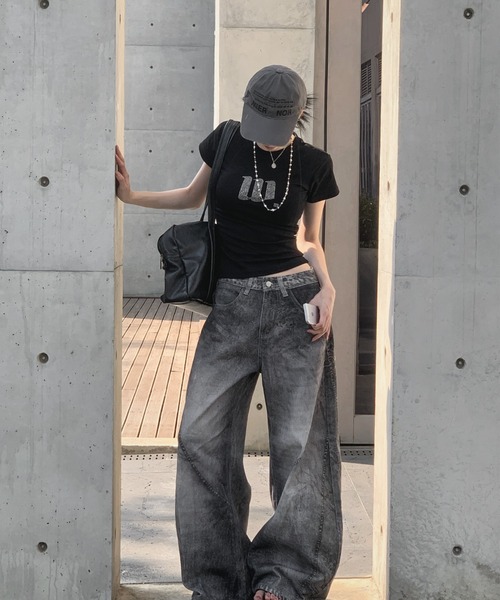 KsG(ケーエスジー)の「wing stud t-shirt(Tシャツ/カットソー・レディース・ホワイト/ブラック・SMALL/MEDIUM)」の17枚目の写真