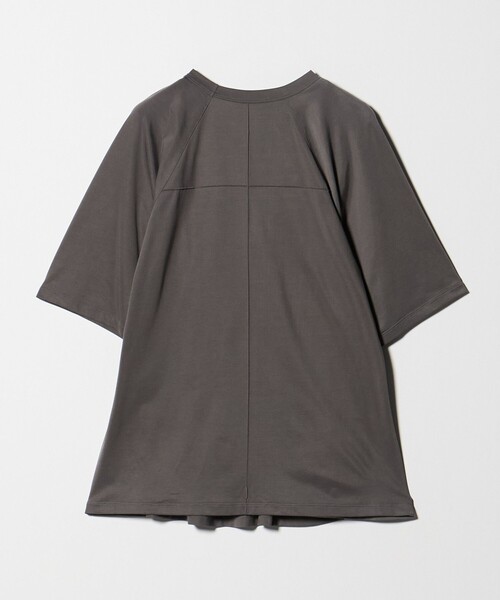 ASTRAET（アストラット）の「＜ASTRAET ＞ギャザー フレア クルーネックカットソー（Tシャツ/カットソー・レディース・グレー系/ブラック・FREE）」の13枚目の写真