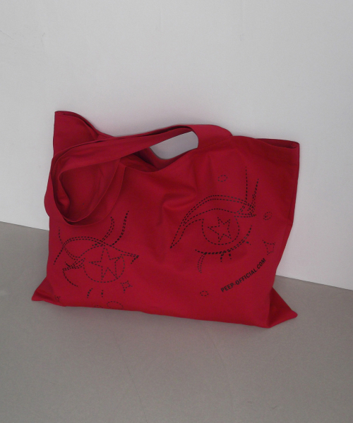 PEEP(ピープ)の「ピイイピエコバッグ_レッドアップル(エコバッグ/サブバッグ・レディース・その他・FREE)」の6枚目の写真